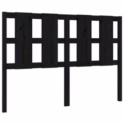 VidaXL 817994, Noir, Bois de pin, 1455 mm, 100 cm, 40 mm