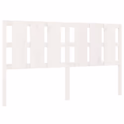 VidaXL 818006, Blanc, Bois de pin, 1855 mm, 100 cm, 40 mm