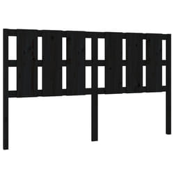 VidaXL 818009 tête de lit et pied de lit Noir