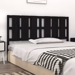VidaXL 818009 tête de lit et pied de lit Noir