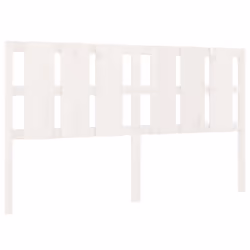 VidaXL 818011, Blanc, Bois de pin, 2055 mm, 100 cm, 40 mm