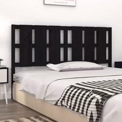 VidaXL 818014 tête de lit et pied de lit Noir