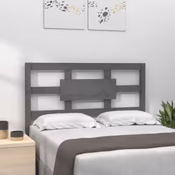 VidaXL 818017 tête de lit et pied de lit Gris