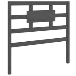 VidaXL 818022 tête de lit et pied de lit Gris