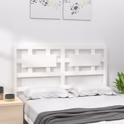 VidaXL 818031 tête de lit et pied de lit Blanc