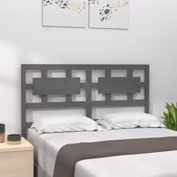 VidaXL 818032 tête de lit et pied de lit Gris - Vue supplémentaire 2