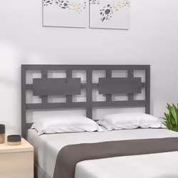 VidaXL 818042 tête de lit et pied de lit Gris