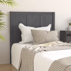 VidaXL 818067 tête de lit et pied de lit Gris