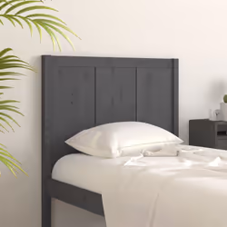 VidaXL 818067 tête de lit et pied de lit Gris