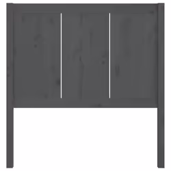 VidaXL 818067 tête de lit et pied de lit Gris - Vue supplémentaire 4