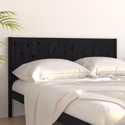 VidaXL 818084 tête de lit et pied de lit Noir