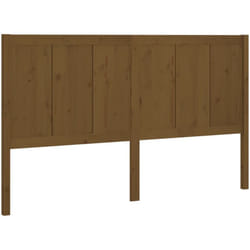 Vidaxl - Tête de lit Marron miel 205,5x4x100 cm Bois massif de pin