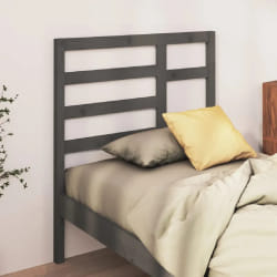 vidaXL Tête de lit - Gris