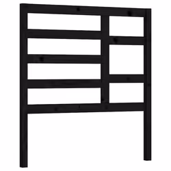 VidaXL 818129, Noir, Bois de pin, 1060 mm, 104 cm, 40 mm