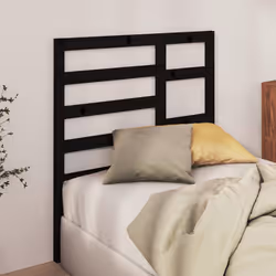 VidaXL 818129 tête de lit et pied de lit Noir
