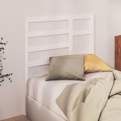 VidaXL 818131 tête de lit et pied de lit Blanc - Vue supplémentaire 3