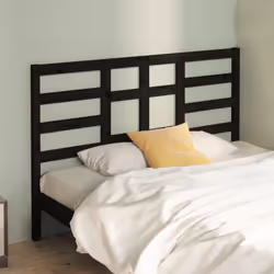 VidaXL 818149 tête de lit et pied de lit Noir