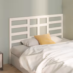 VidaXL 818151 tête de lit et pied de lit Blanc