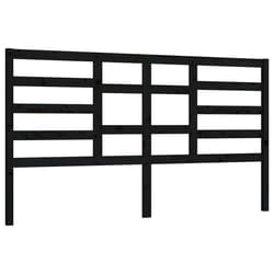 VidaXL 818159 tête de lit et pied de lit Noir