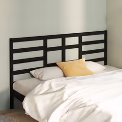 VidaXL 818159 tête de lit et pied de lit Noir