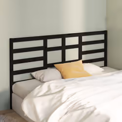 VidaXL 818159 tête de lit et pied de lit Noir