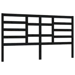 VidaXL 818164 tête de lit et pied de lit Noir