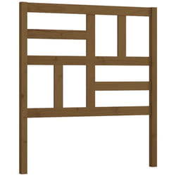 Tête de lit Marron miel 81x4x104 cm Bois massif de pin Vidaxl