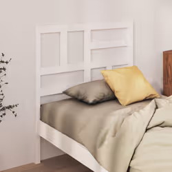 VidaXL 818171 tête de lit et pied de lit Blanc