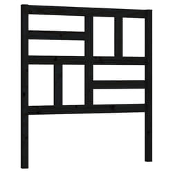 VidaXL 818174 tête de lit et pied de lit Noir