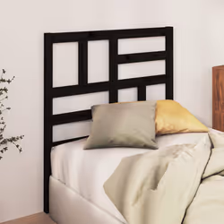 VidaXL 818174 tête de lit et pied de lit Noir