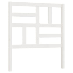 VidaXL 818176 tête de lit et pied de lit Blanc