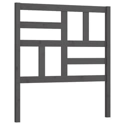 VidaXL 818177 tête de lit et pied de lit Gris
