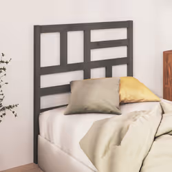 VidaXL 818177 tête de lit et pied de lit Gris