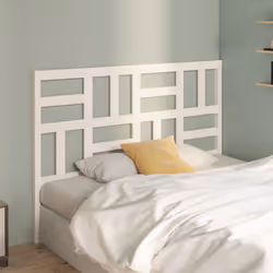 VidaXL 818196 tête de lit et pied de lit Blanc