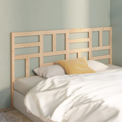 Vidaxl - Tête de lit 186x4x104 cm Bois massif de pin