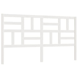 VidaXL 818206 tête de lit et pied de lit Blanc