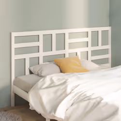VidaXL 818211 tête de lit et pied de lit Blanc