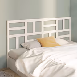 VidaXL 818211 tête de lit et pied de lit Blanc