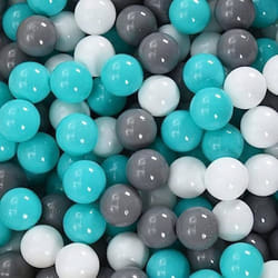 vidaXL Balles de jeu 1000 pcs multicolore
