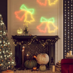 vidaXL Cloches de Noël à 72 LED
