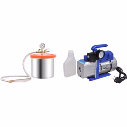 Cette chambre à vide pratique avec pompe est un excellent choix pour les opérations de dégazage, l'encapsulation sous vide et ...