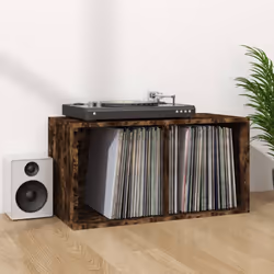 Description générale La boîte de rangement à disques vinyle spacieuse avec partie arrière robuste offre une protection et un  ...