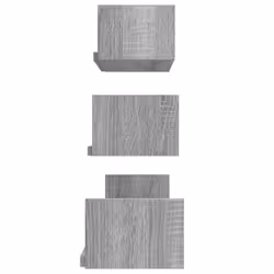 VidaXL 815262 étagères Bois Gris - Vue supplémentaire 4