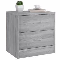 VidaXL 815407 Table de nuit et table de chevet Chêne