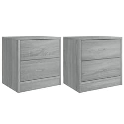 VidaXL 815408 Table de nuit et table de chevet Chêne