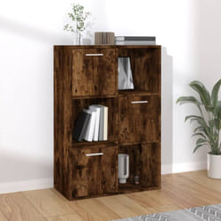 Vidaxl - Armoire de rangement Chêne fumé 60x29,5x90 cm
