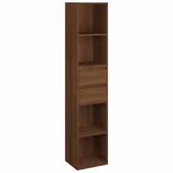 VidaXL 815536, Marron, Chêne, Bois, Bois, 360 mm, 300 mm, 1710 mm