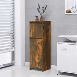 Cette armoire de salle de bain, avec un espace de rangement spacieux, est un excellent supplément à votre salle de bain, ce q ...