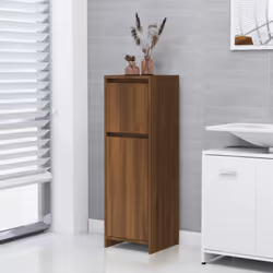 Cette armoire de salle de bain, avec un espace de rangement spacieux, est un excellent supplément à votre salle de bain, ce q ...