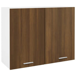 vidaXL Armoire suspendue "Lyon" Chêne marron 80x31x60 cm